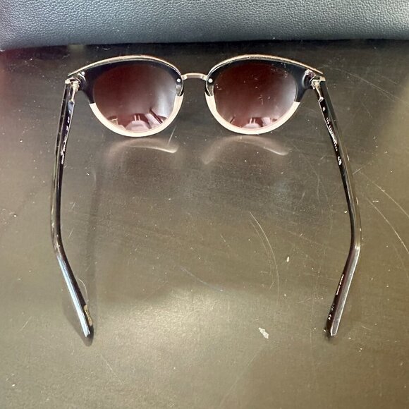 TED BAKER Two Tone Black & Pink Cat Eye Sunglasses